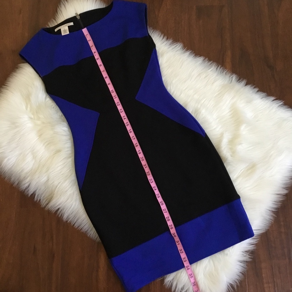 Maggy London Color Block Sheath Dress Size 6 - Picture 8 of 11